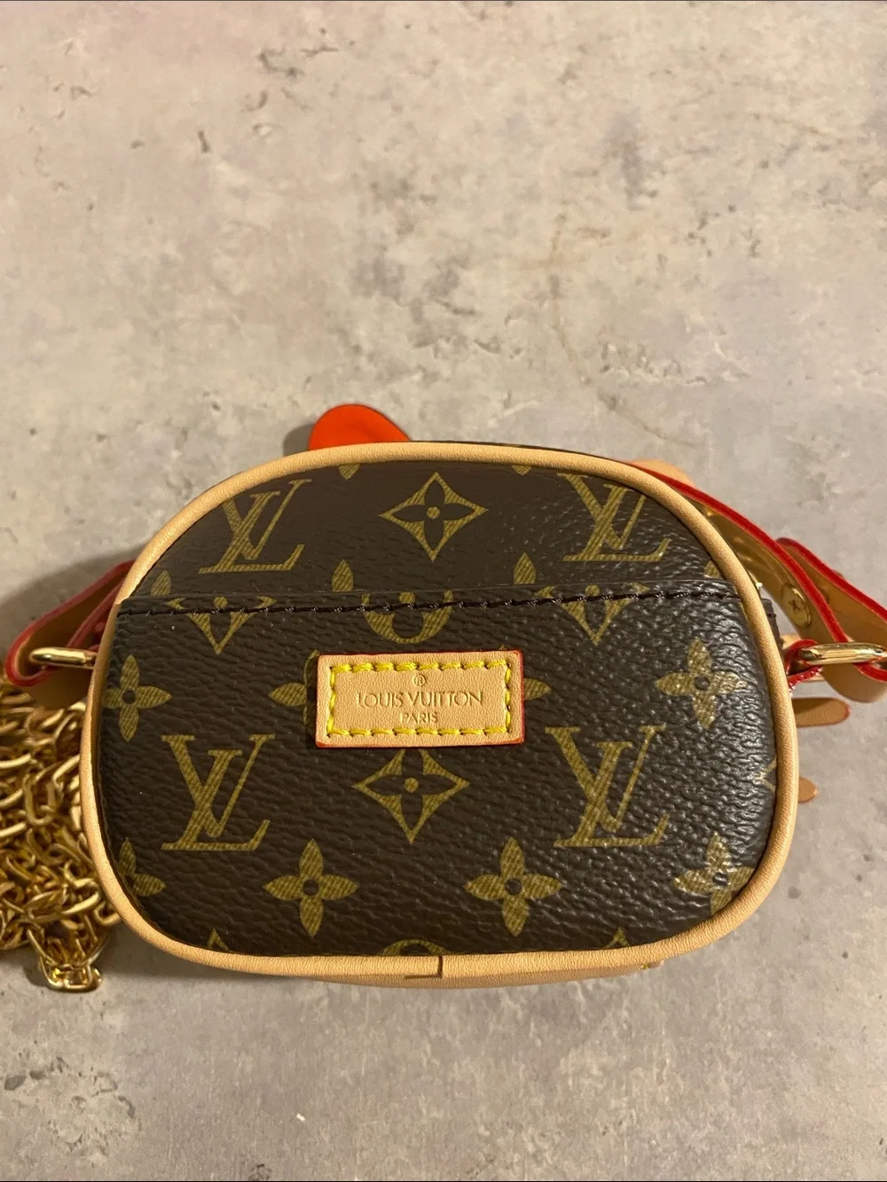 UPCYCLED Off Brand LV Hello Kitty Mini Bag